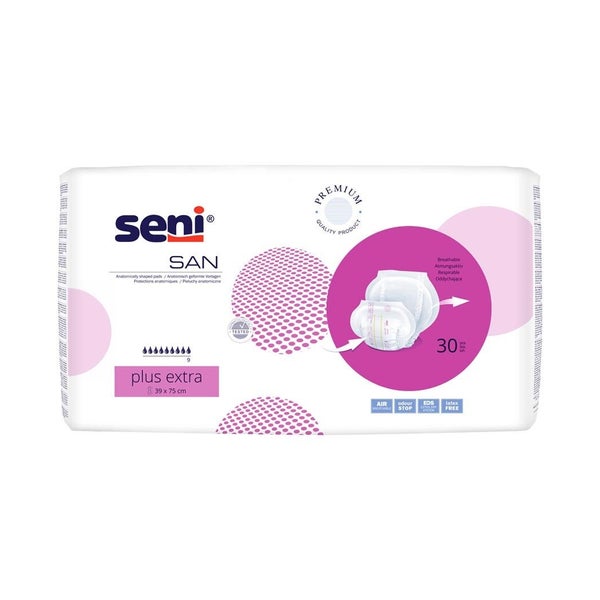 Seni San Inkontinenzvorlage Plus Extra 3X30 St