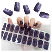 Nagelfolie UV Gel Wraps Spinnenblau Dark Blue 1 St