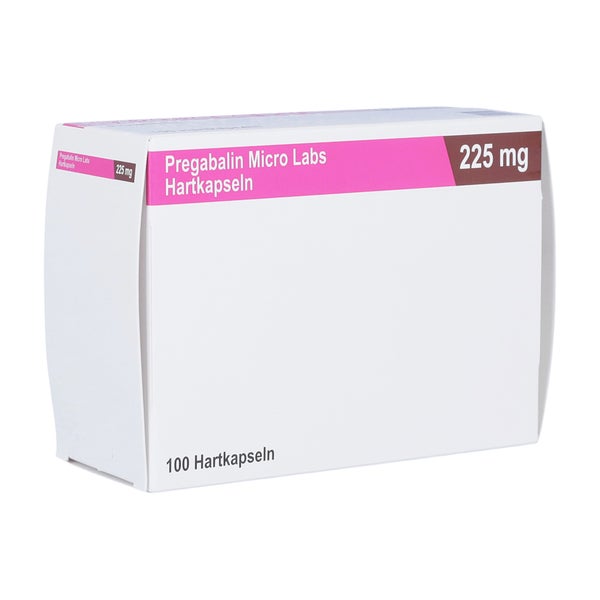 Pregabalin Micro Labs 225 Mg Hartkapseln 100 St