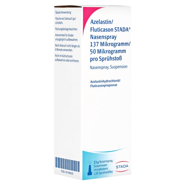 Azelastin/fluticason Stada Nas 137µg/50µg/sprühst. 23 g