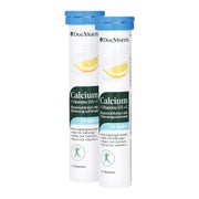 Produktabbildung: DocMorris Calcium Brausetabletten Doppelpack 2X14 St