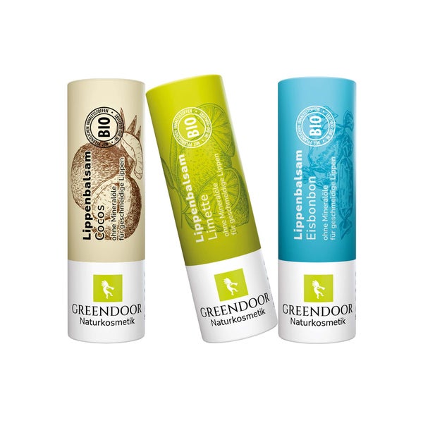 GREENDOOR Lippenpflege Set FUN 30 ml