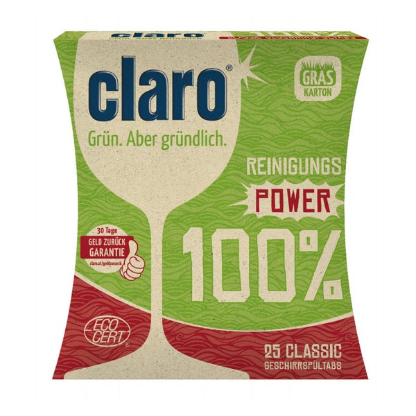 claro - Öko-Spülmaschinen Tabs