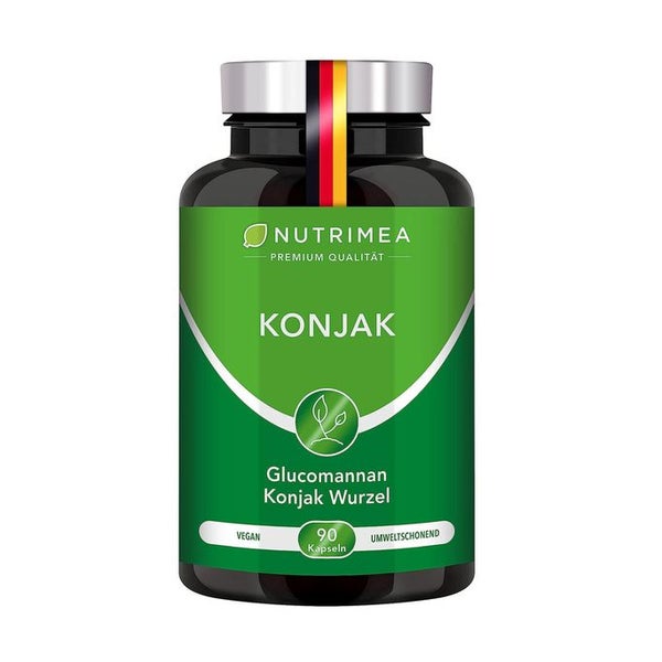 Nutrimea Glucomannan aus Konjak Wurzel 90 St