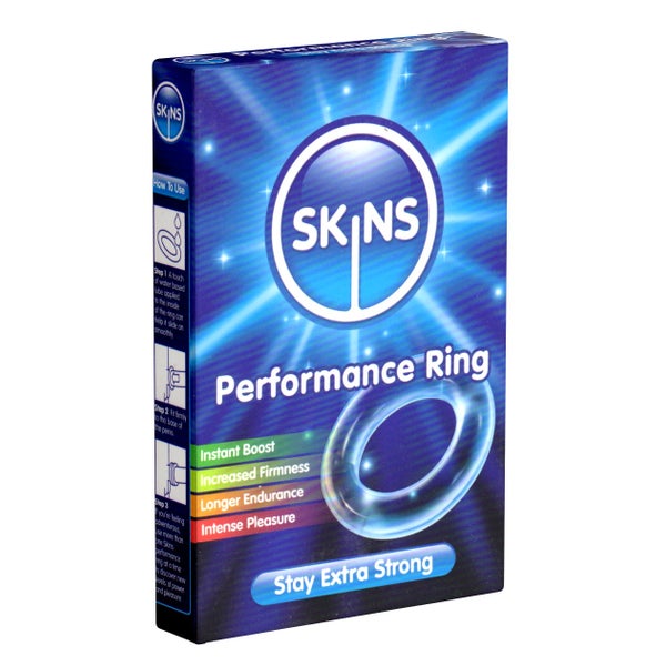 Performance Ring – dehnbarer Penisring transparent (1 Stück) 1 St