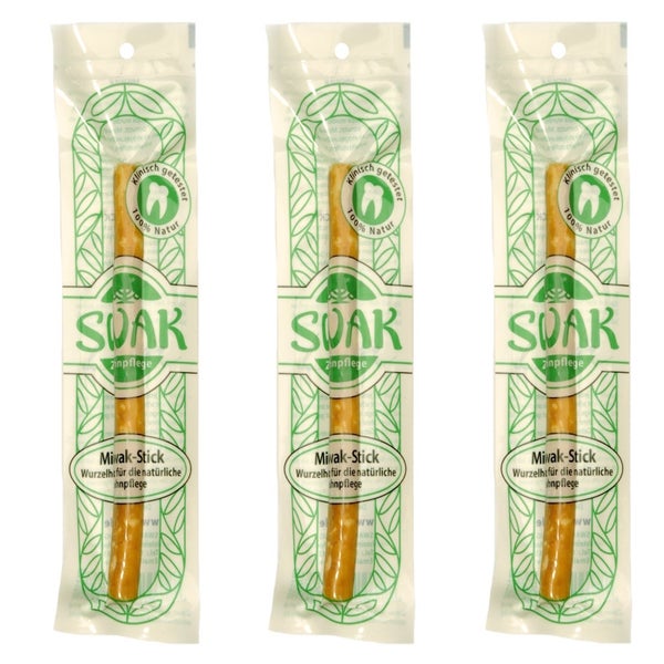 SWAK Miswak mit Mineralstoffen und Gipskristallen 3 St