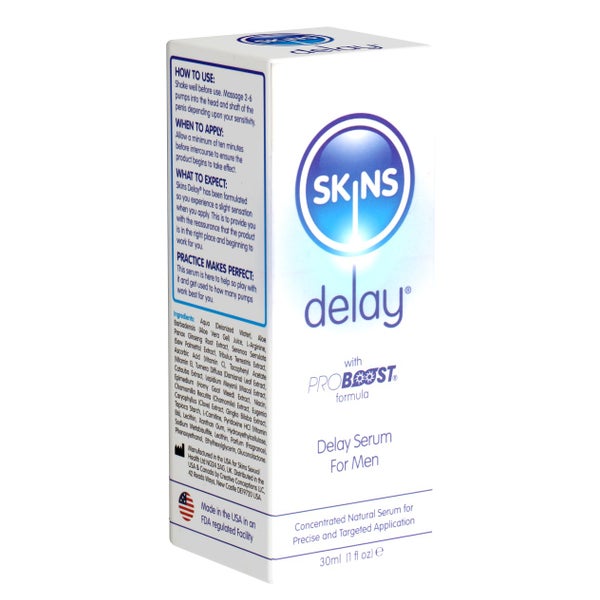 Delay Serum 30 ml – aktverlängerndes Pflegeserum für Männer (0.03 l) 30 ml