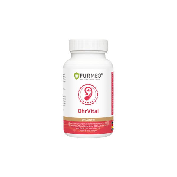 PURMEO Vitamin B12 Methylcobalamin 60 St