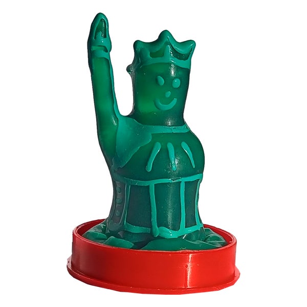Scherzkondom mit Figur «Freiheitsstatue» 1 Stück, handbemalt (1 Stück) 1 St