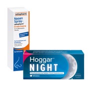 Nasenspray ratiopharm Erw + Hoggar Night 1 Set