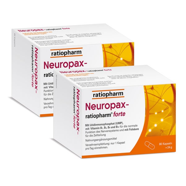 Neuropax-ratiopharm forte 2X80 St