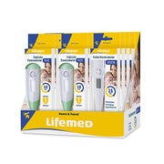 Lifemed Fieber-Thermometer-Mischdisplay 4 St