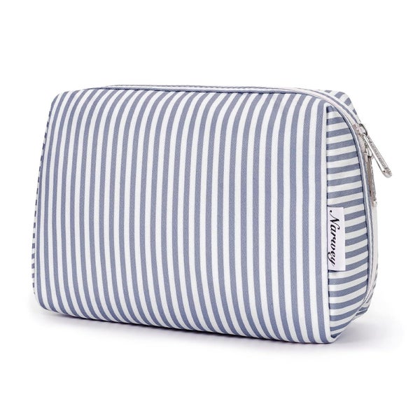Kosmetiktasche Damen Schminktasche Kulturtasche Graublaue St 1 St