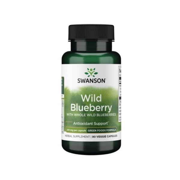 Wilde Blaubeere 250 mg, vegetarische Kapseln 90 St