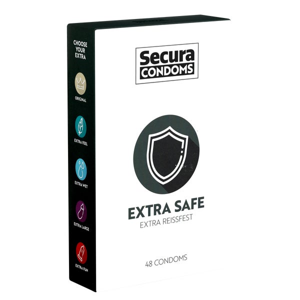 Extra Safe 48 extra starke Kondome (48 Kondome) 48 St