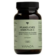 VIANOA Pflanzliches Eisen - Curryblatt & Vitamin C, vegan 60 St