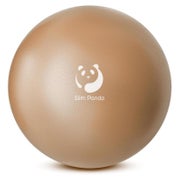 Gymnastikball 23cm klein Pilates Yoga aufblasbar Roségold 1 St