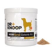Gelenkpulver Senior für ältere Hunde  mit Grünlippmuschel, Teufelskralle & Glucosamin, HGMforte von Dr.Knoop 450 g