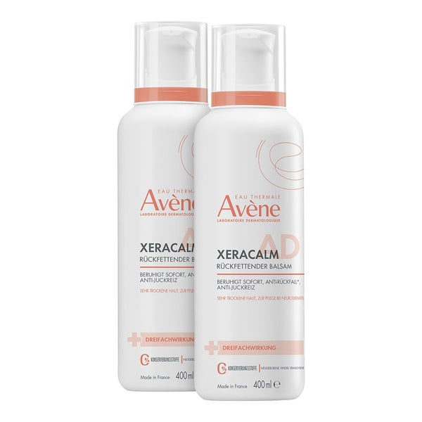 Avène XERACALM A.D Rückfettender Balsam Doppelpack 2X400 ml