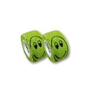 Produktabbildung: LisaCare Fingerpflaster 2,5cm x 4,5m - 2er Smiley Grün 2 St