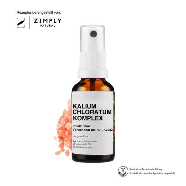 Zimply Natural KALIUM CHLORATUM KOMPLEX - Pflanzbasierte Rezeptur 30 ml