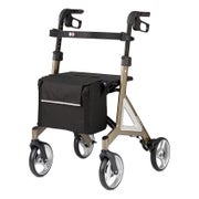 Rollator Bischoff & Bischoff Alevo Alu - faltbar - 6,5 kg - mit Tasche & Rückengurt - Platin 58,5 cm 1 St