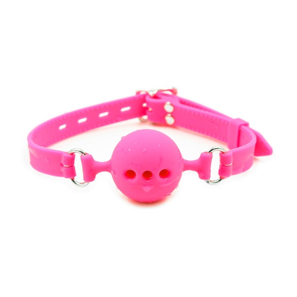 Emerenz - Full Silicone Ball Gag-M Pink 1 St