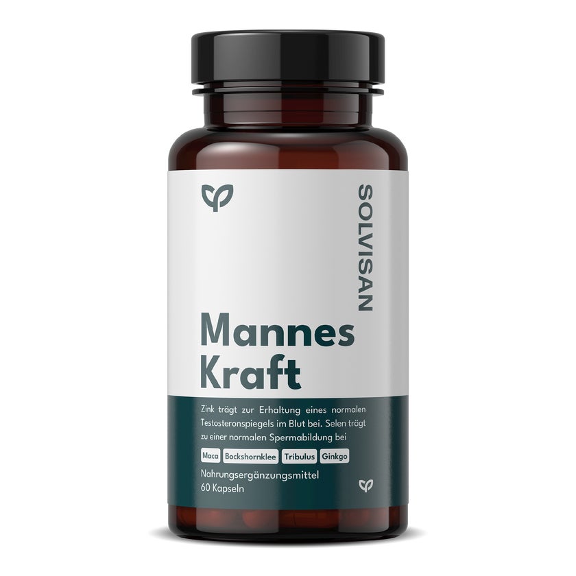 SOLVISAN® Mannes Kraft | Testosteron, Sperma, Fertilität* 60 St