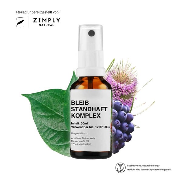 ZIMPLY NATURAL Bleib Standhaft Komplex Fläschchen ml