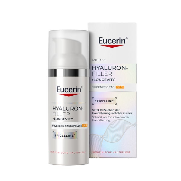 Eucerin Hyaluron-Filler +Longevity Epigenetic Tagespflege LSF 30 50 ml