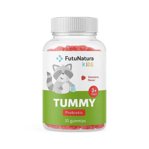 FutuNatura Tummy - Kindergummies für eine bessere Verdauung - Monatsvorrat 30 St