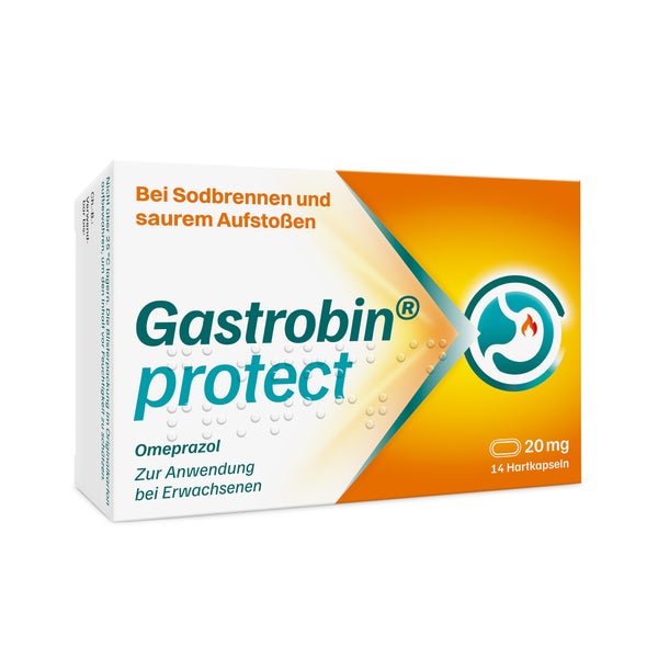 Gastrobin Protect 20 Mg Hartkapseln 14 St