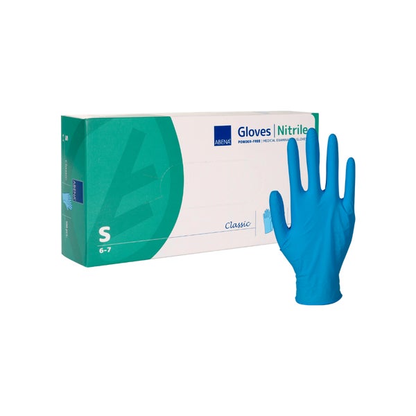 Abena Classic Nitril Unt.Hands.unste.pf 10X100 St