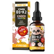 Produktabbildung: ProFuel - Vitamin D3 + K2 KINDER Tropfen 1000x für 333 Tage 30 ml