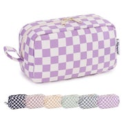 Kulturtasche Damen Kosmetiktasche Schminktasche Z-lila Schac 1 St