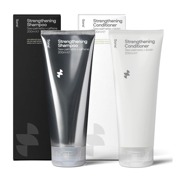 SONS Shampoo & Spülung Duo, mit Sägepalme, Anti-Schuppen & Parabenfrei 2X200 ml
