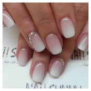 Falsche Nägel 24PCS Kurz Fullcover Nagelkleber Gradient with 1 St