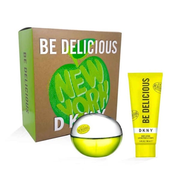 DKNY Be Delicious Eau De Parfum Spray 100ml Set 2 Artikel 0,1 l