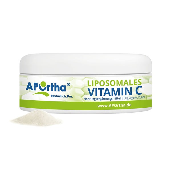 APOrtha® Liposomales Vitamin C - veganes Pulver 50 g