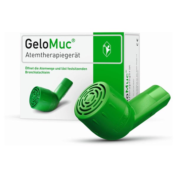 GeloMuc Atemtherapiegerät - Husten? Atemnot? GeloMuc hilft! 1 St