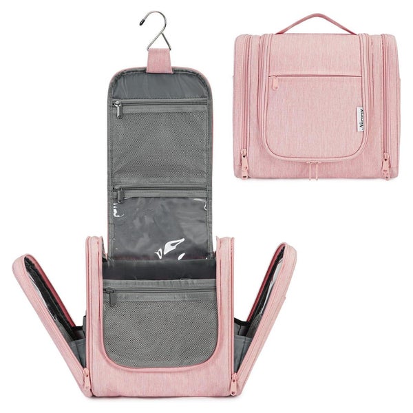 Kulturtasche Aufhängen Damen Herren Kosmetiktasche Rosa B-ro 1 St