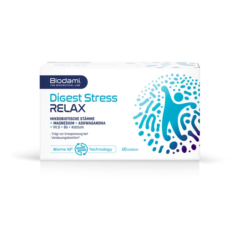 BIODAMI DIGEST Stress RELAX Darm Bakterienkulturen 60 St