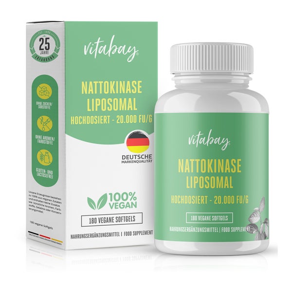 Vitabay Nattokinase 100 mg 180 St
