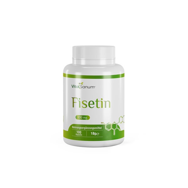 VitaSanum®- Fisetin 100 mg 100 Kapseln 100 St