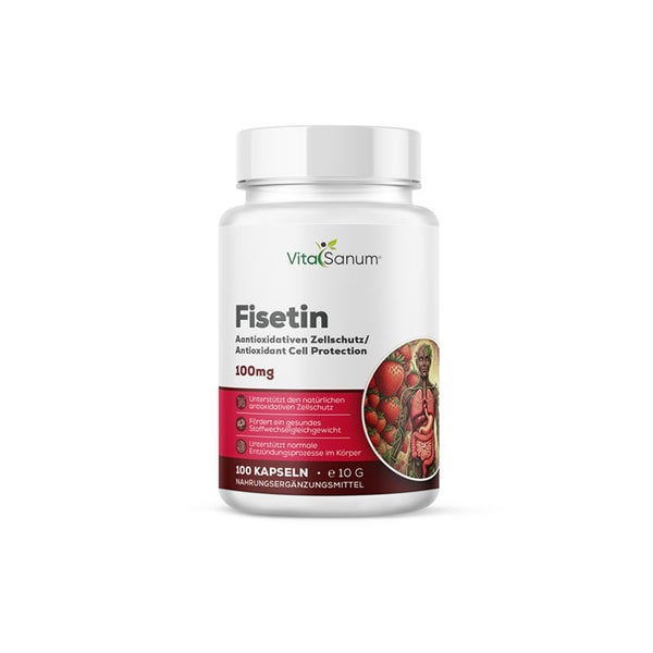 VitaSanum®- Fisetin 100 mg 100 Kapseln 100 St