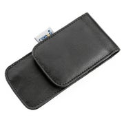 Etui "Amrita" echtes Leder schwarz leer 1 St