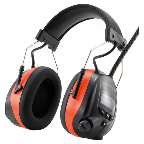 Gehörschutz Bluetooth DAB FM Noise Cancelling SNR30dB Orange 1 St