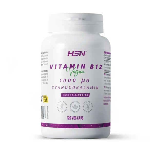 VITAMIN B12 (CYANOCOBALAMIN) 1000 mcg - 120 veg caps 120 St