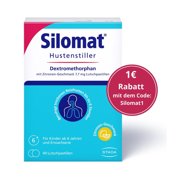 Silomat Hustenstiller Dmp Zitron.-geschm.7,7mg Lup 40 St
