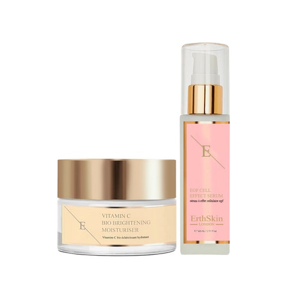 Vitamin C Bio Brightening Moisturizer + Egf Cell Effect Serum Set 1 St